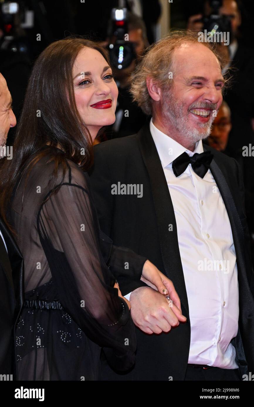 Marion Cotillard , Arnaud Desplechin 75th Cannes Film Festival Red