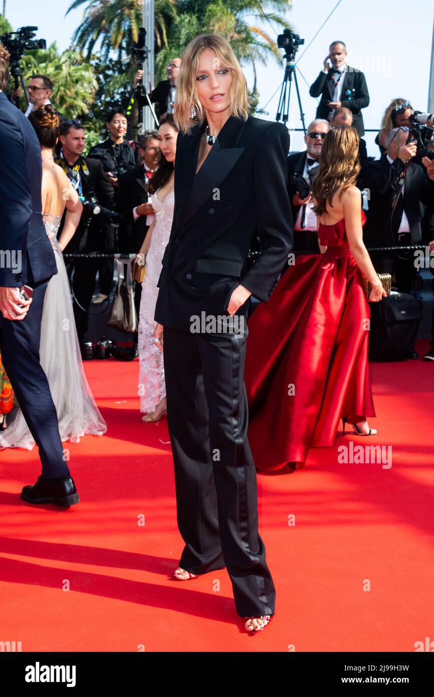 Anja Rubik 75th Cannes Film Festival Red Carpet of the movie -Triangle
