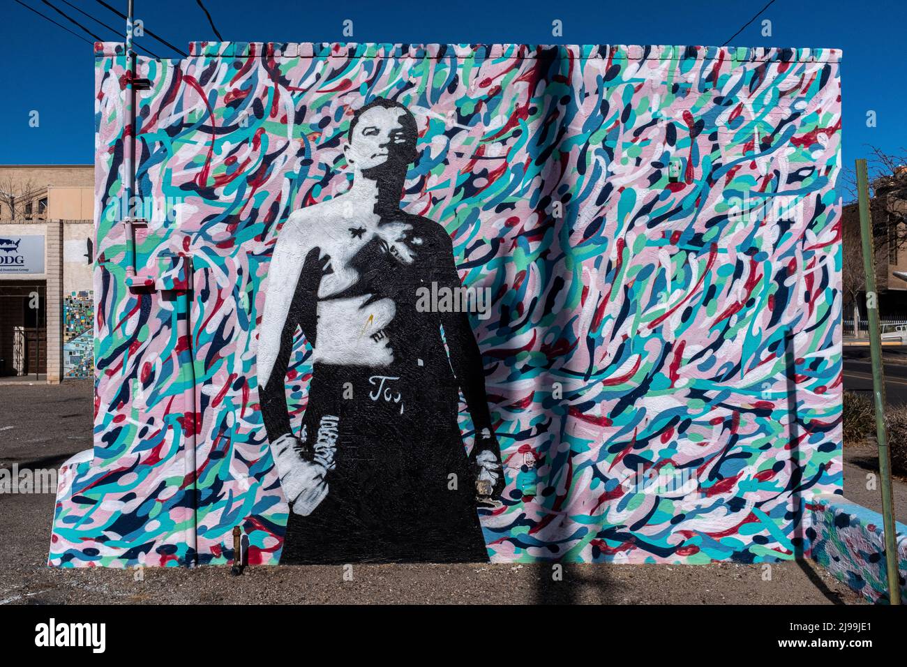 Albuquerque, New Mexico street art Stock Photo - Alamy