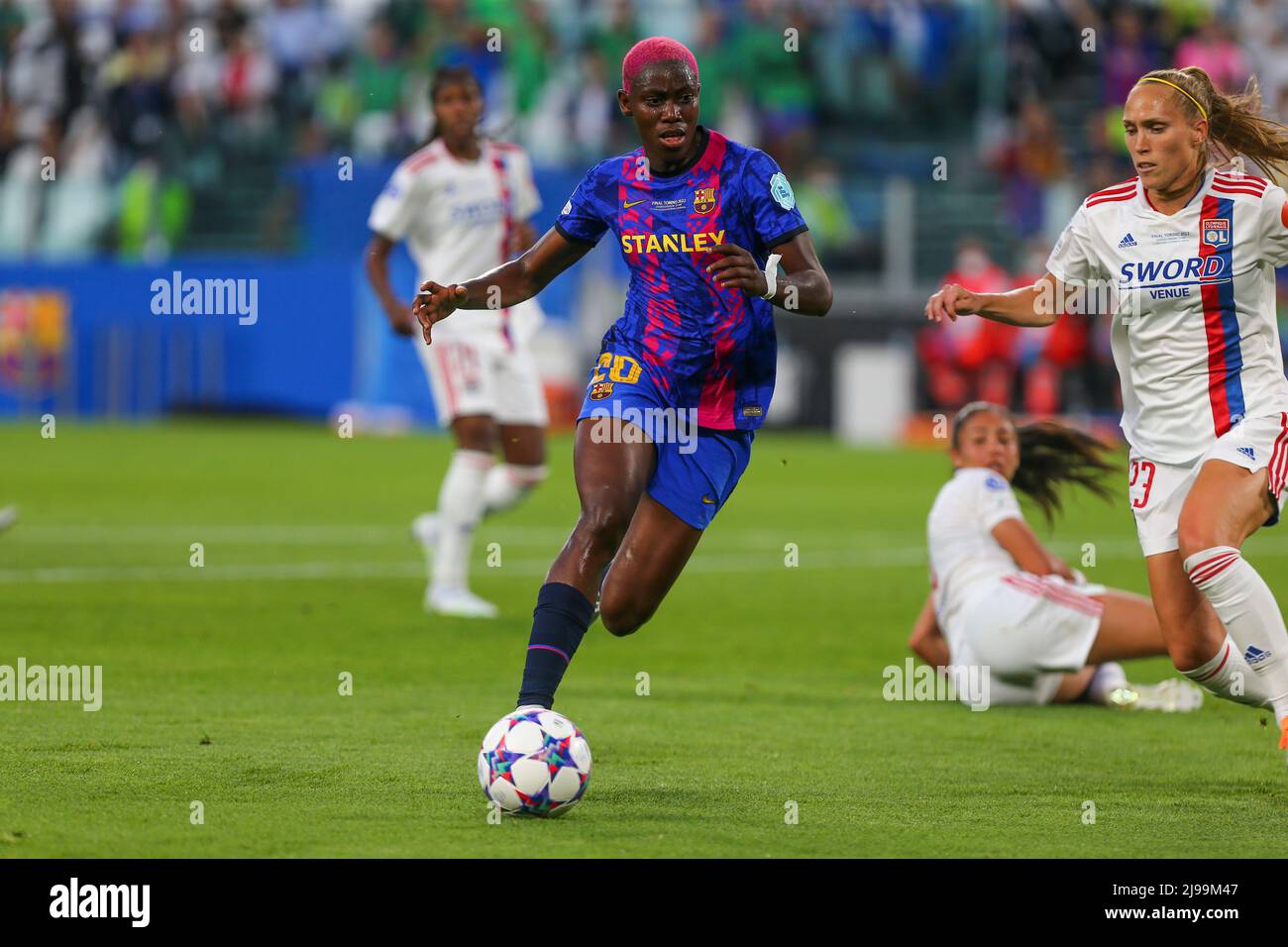 Sandra Panos of Barcelona Women7 during the UEFA Women's Champions League,  Final football match between FC Barcelona and Olympique Lyonnais (Lyon) on  May 21, 2022 at Allianz Stadium in Turin, Italy 