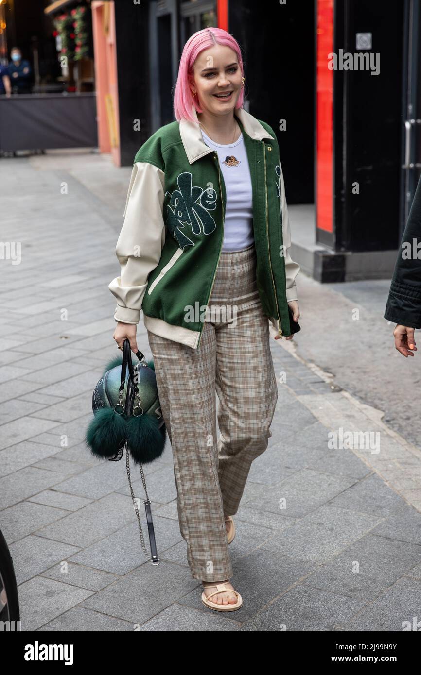 Singer Anne-Marie seen at Global Studio Featuring: Anne-Marie Where: London, United Kingdom When: 20 May 2021 Credit: Phil Lewis/WENN Stock Photo