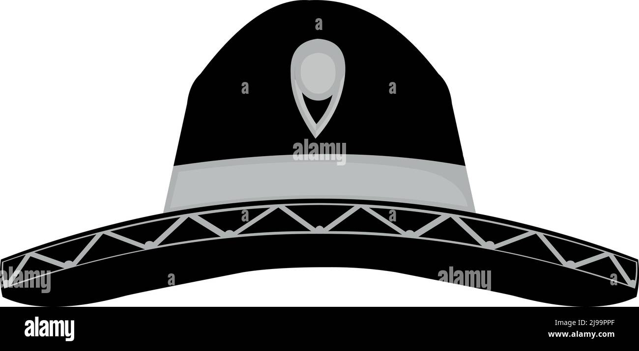Vector illustration of a mexican mariachi hat Stock Vector Image & Art ...