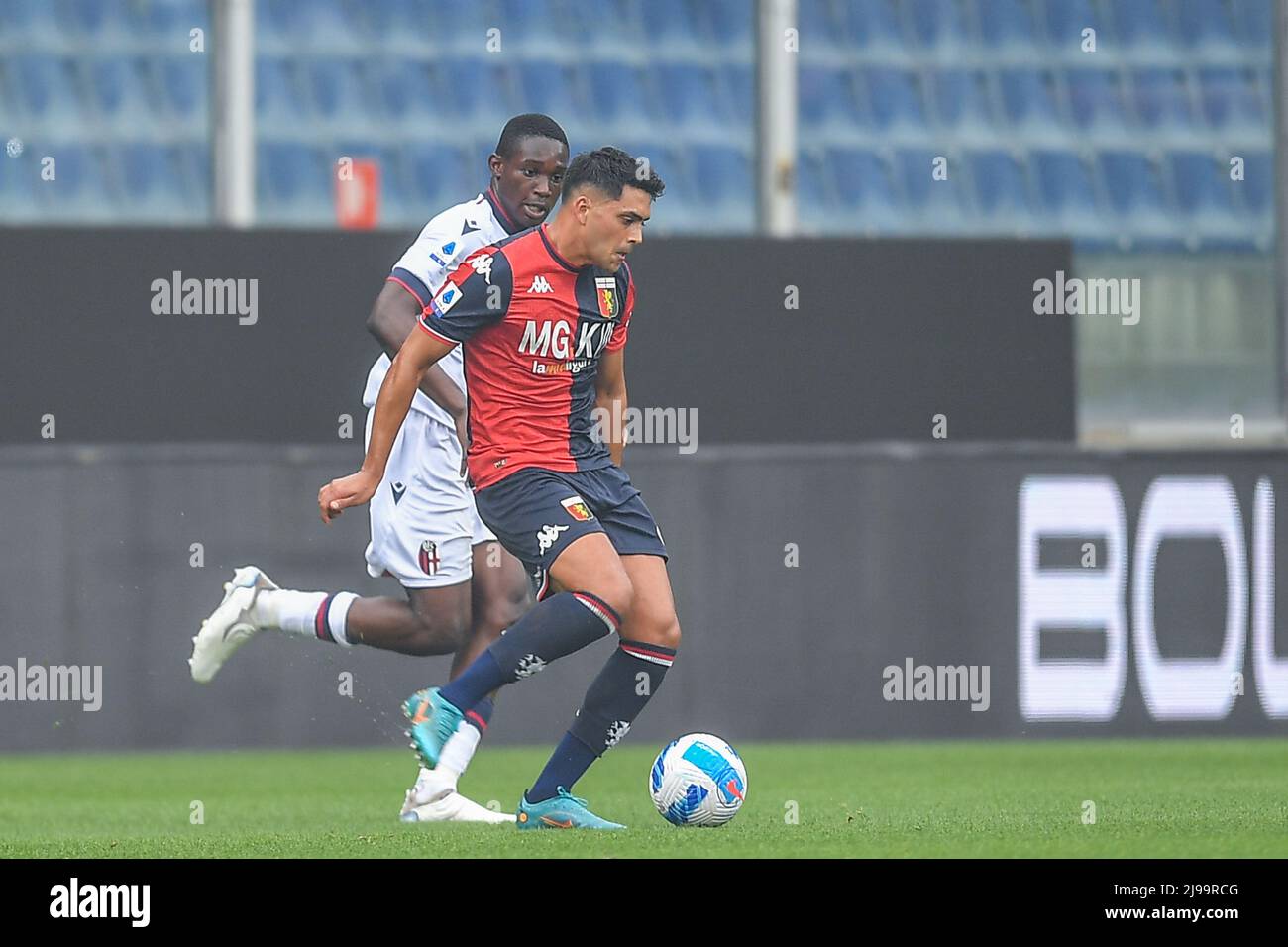 Genova, Italy. 21st May, 2022. Team Genoa CFC during Genoa CFC vs Bologna FC,  italian soccer