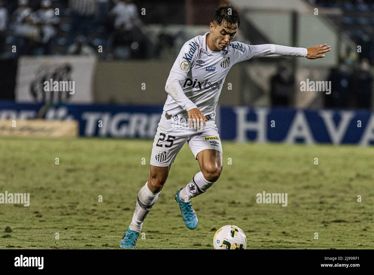 Barueri Brazil 21st May 22 Zanocelo In The Match Between Santos X Ceara Valid For The 7th Round Of The 22 Campeonato Brasileiro Serie A Held At Arena Barueri This Saturday Night