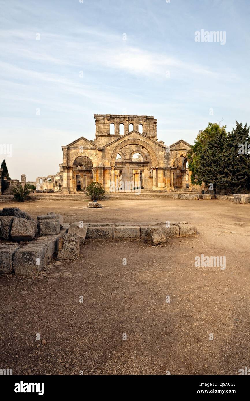Church of Saint Simeon ruin Stock Photo