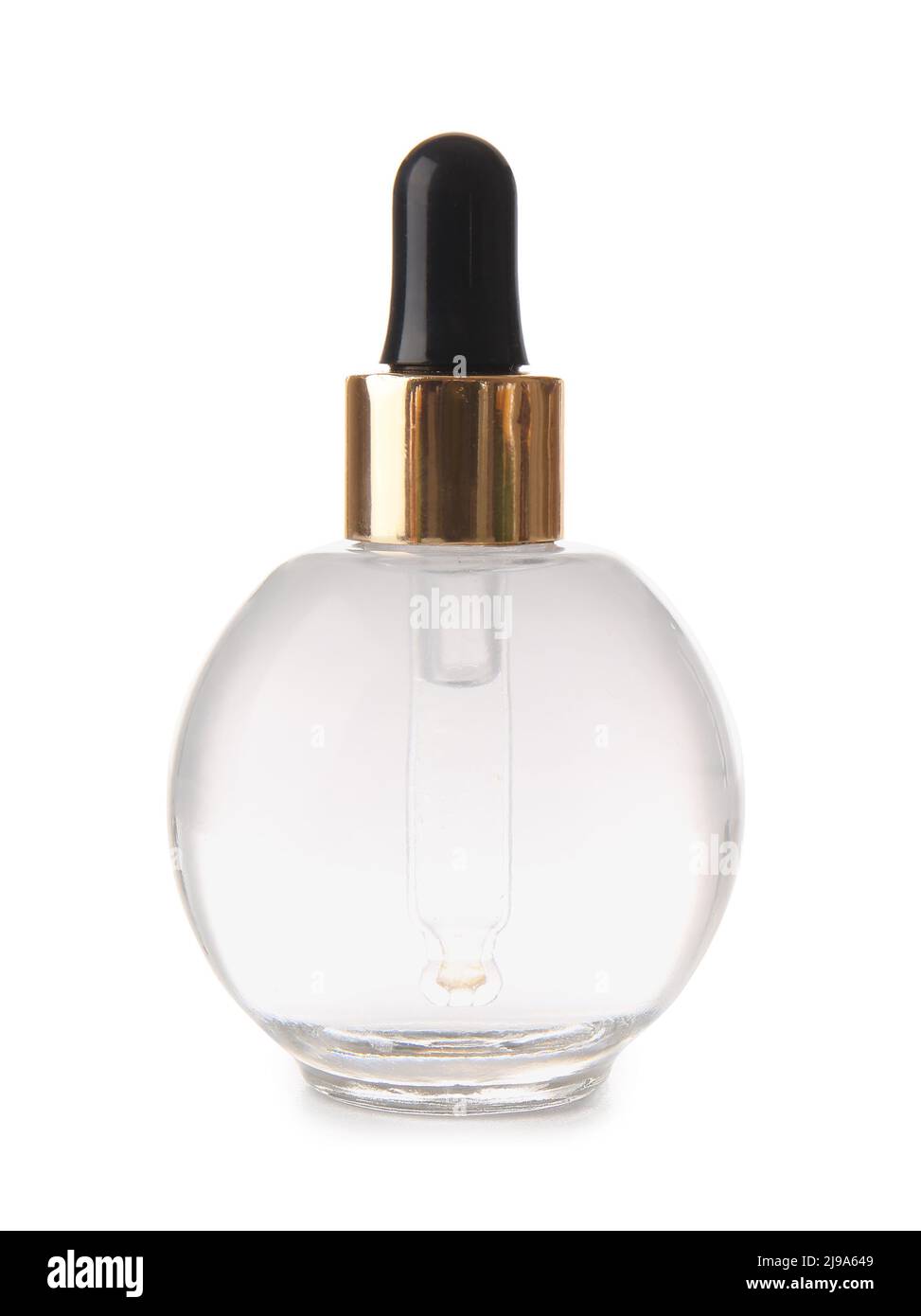 Bottle of serum isolated on white background Stock Photo Alamy