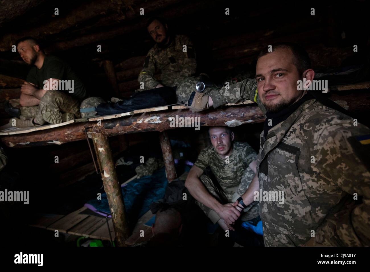 Russian trenches defence hi-res stock photography and images - Alamy