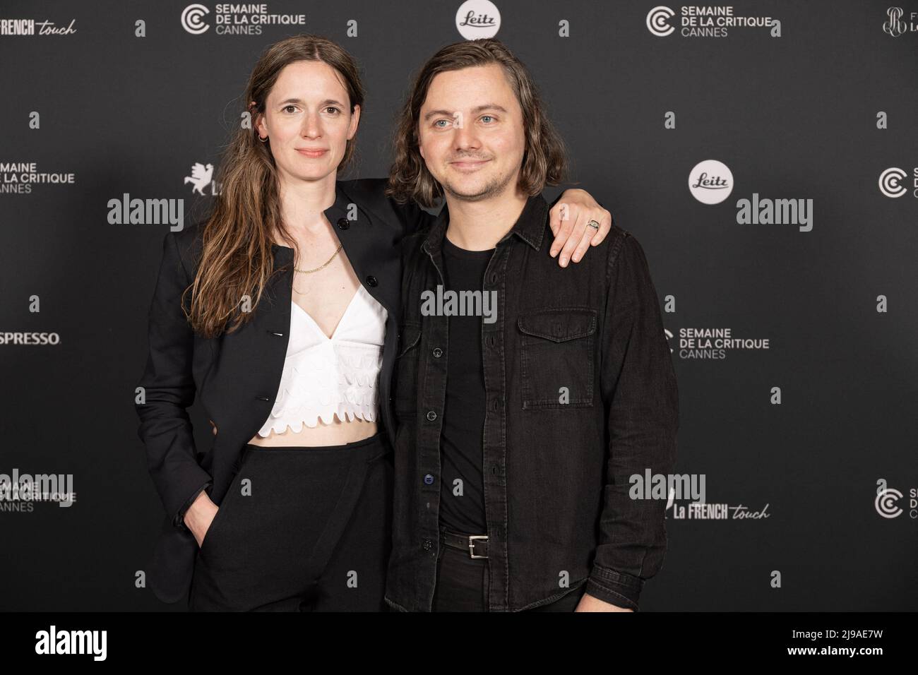 Celine Devaux, poses at the photocall of the movie “All the world loves ...