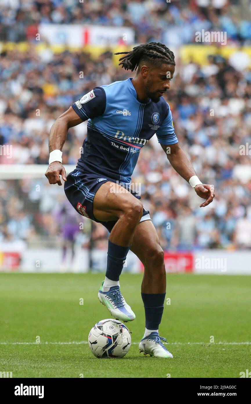 Garath McCleary 12 of Wanderers on the ball Stock Photo Alamy