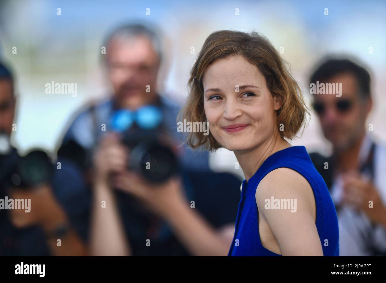 Vicky Krieps attending the photocall for More Than Ever during the 75th