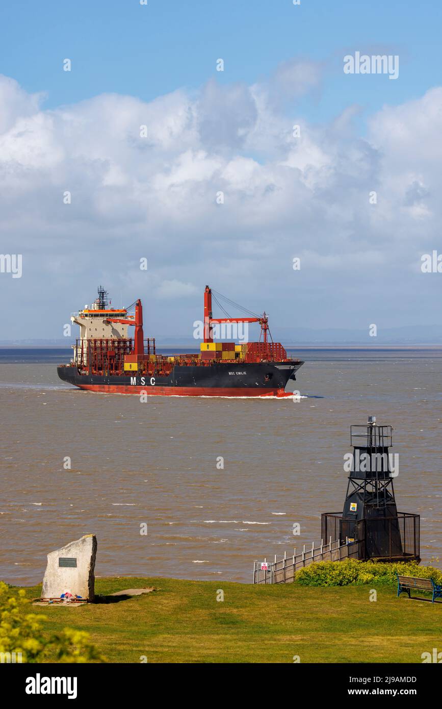 container-ship-msc-emily-heading-to-portbury-docks-stock-photo-alamy