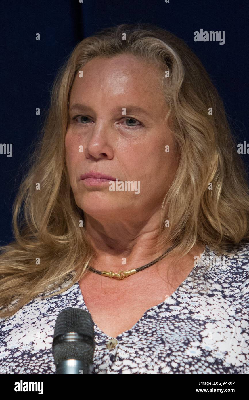 Turin, Italy. 21st May, 2022. American writer Miranda Cowley Heller is guest of 2022 Turin Book Fair. Credit: Marco Destefanis/Alamy Live News Stock Photo
