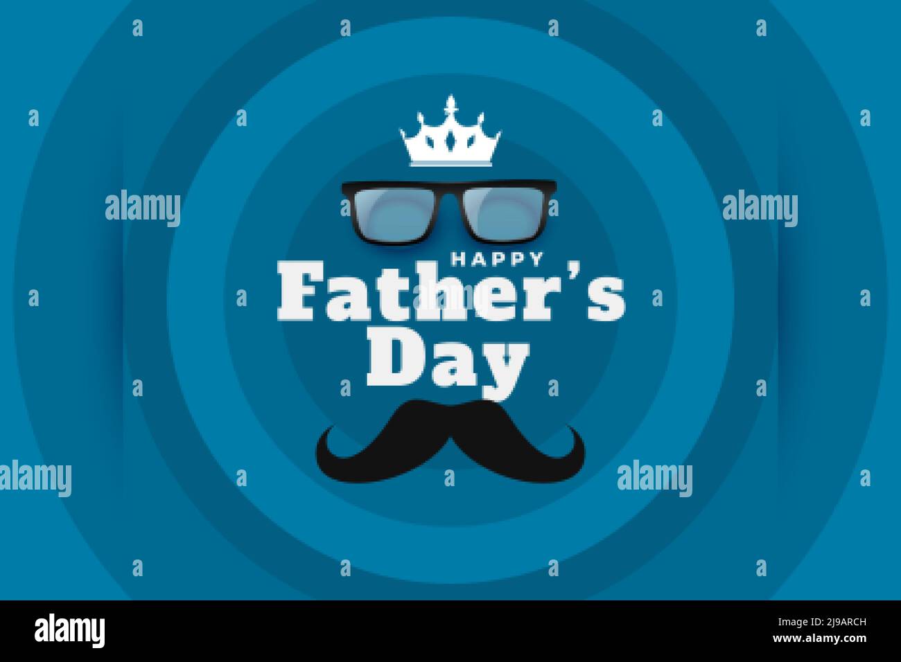 happy fathers day minimal style background Stock Vector Image & Art - Alamy