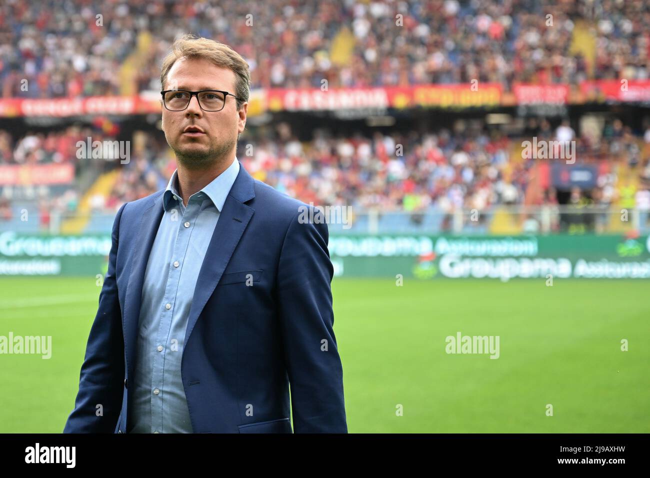 Mohamed Fares Gênova Durante Jogo Futebol Italiano Serie Bologna Genoa —  Fotografia de Stock Editorial © ettore.griffoni #508674560