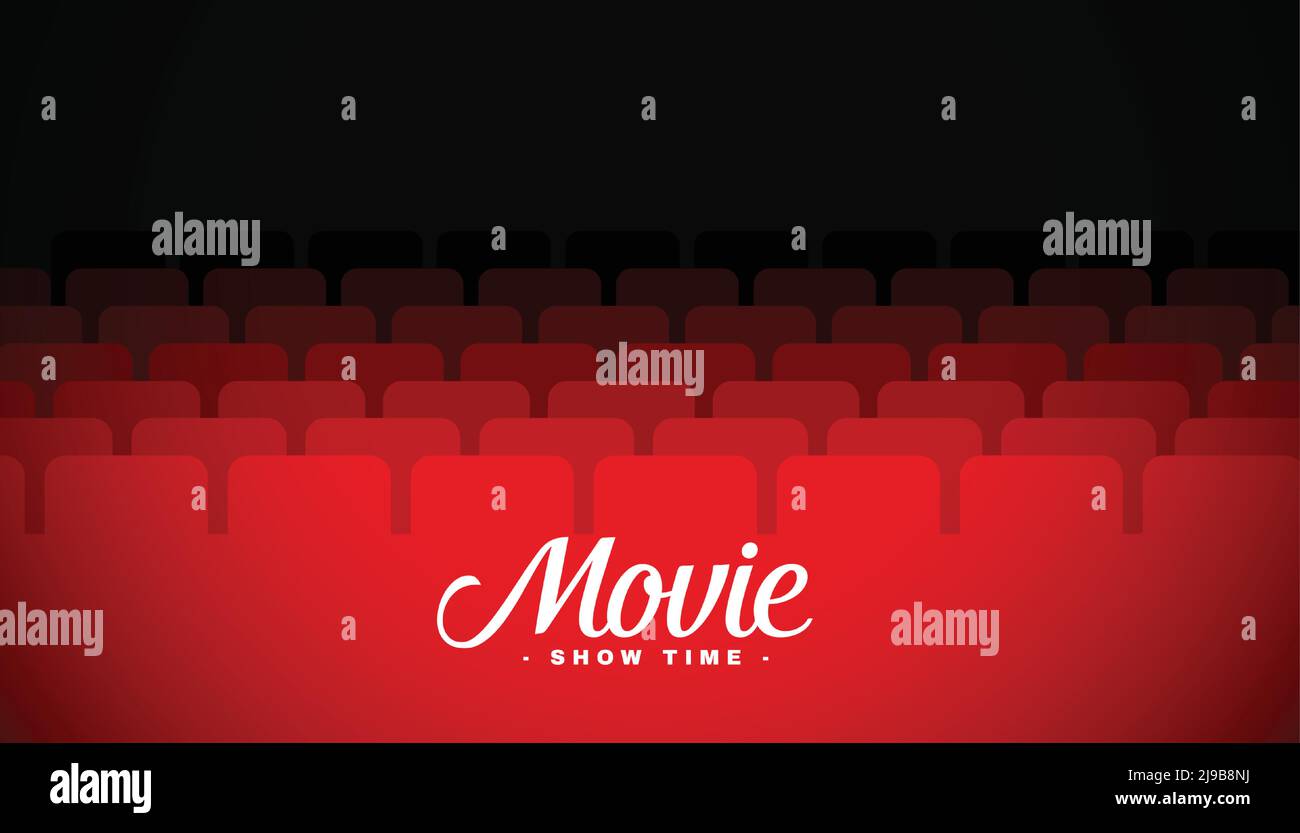 movie row seats cinema theater background Stock Vector Image & Art Alamy