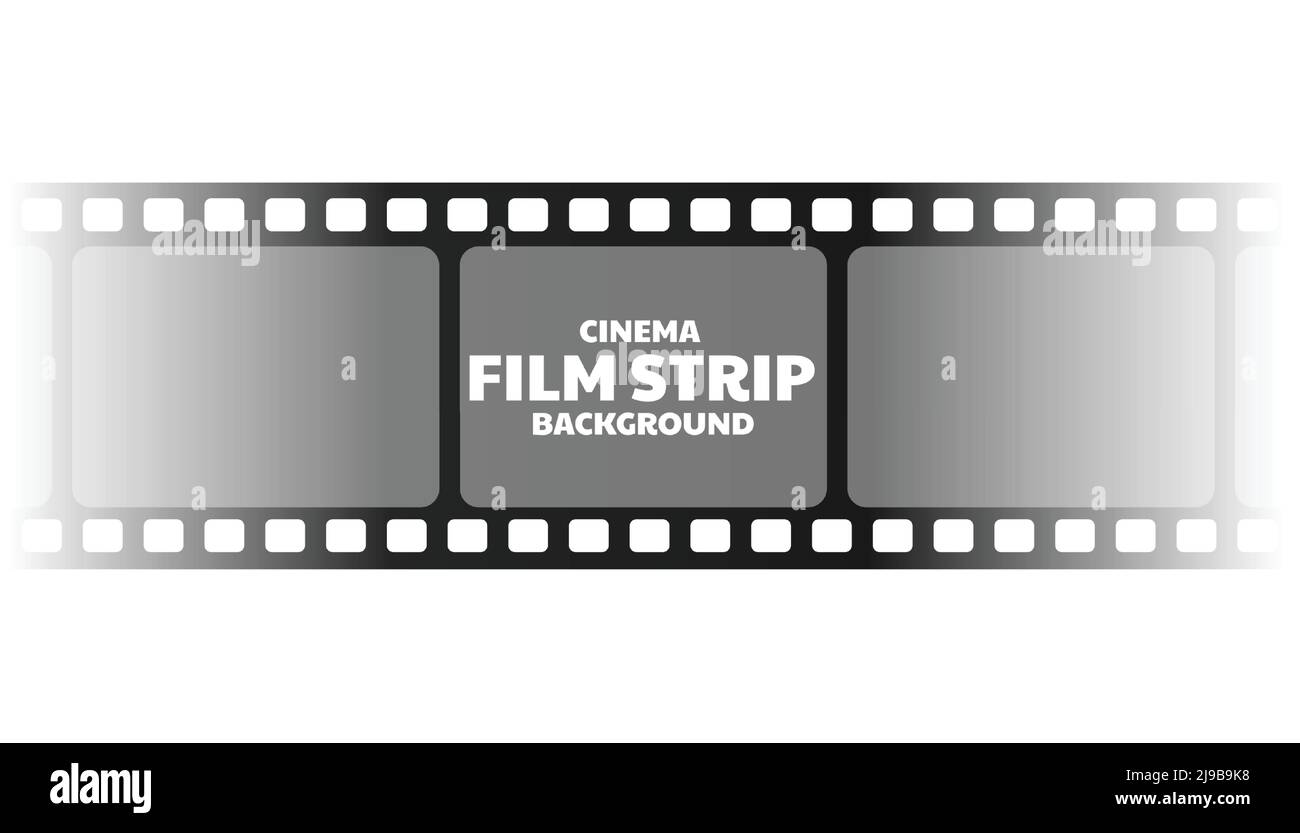 classic cinema film strip background Stock Vector
