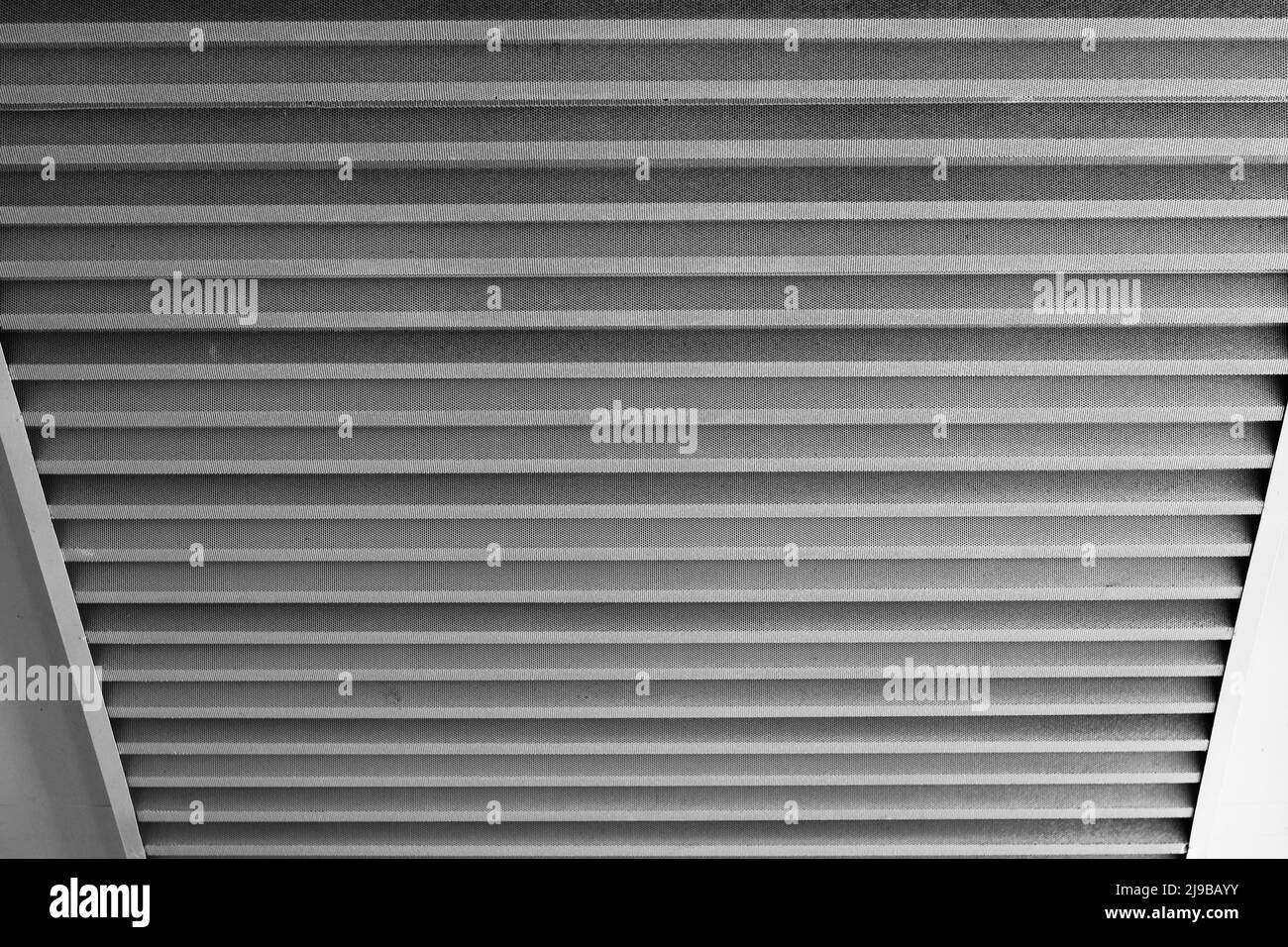 Minimalist horizontal lines on the ceiling Stock Photo Alamy