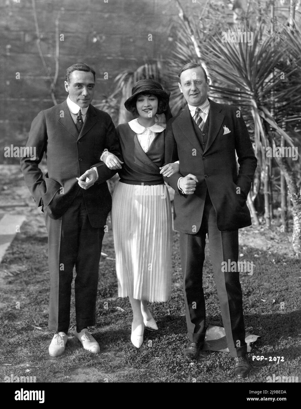 Scottish Director PENRHYN STANLAWS BETTY COMPSON and JESSE L. LASKY