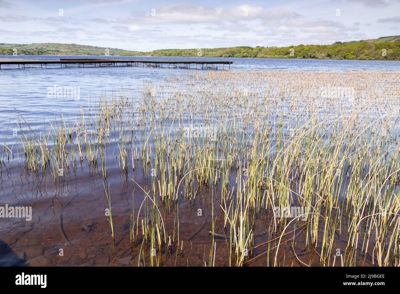 Lough Graney in County Clare, Ireland Stock Photo