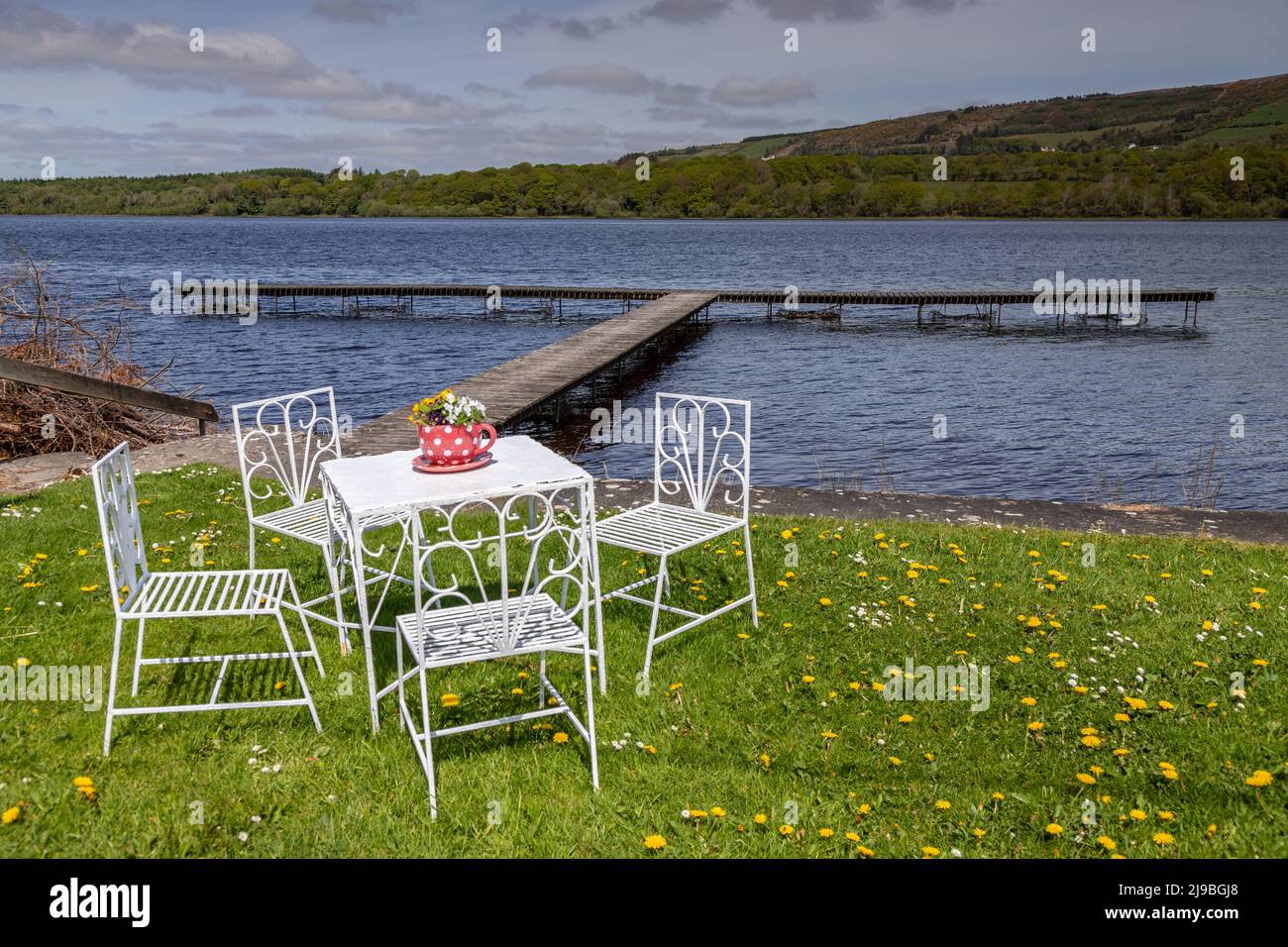 Lough Graney in County Clare, Ireland Stock Photo
