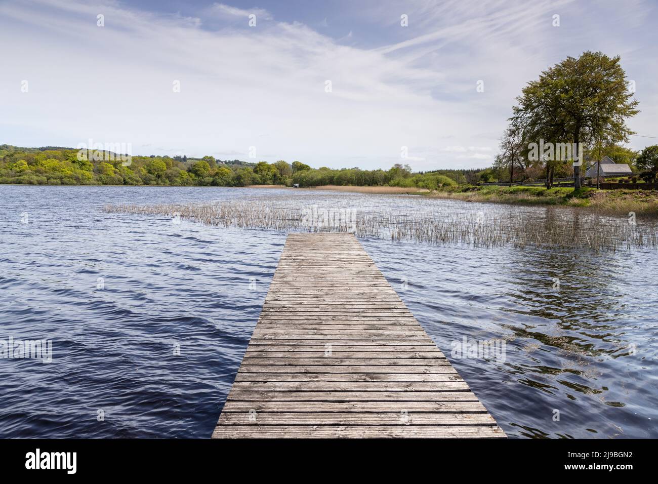 Lough Graney in County Clare, Ireland Stock Photo