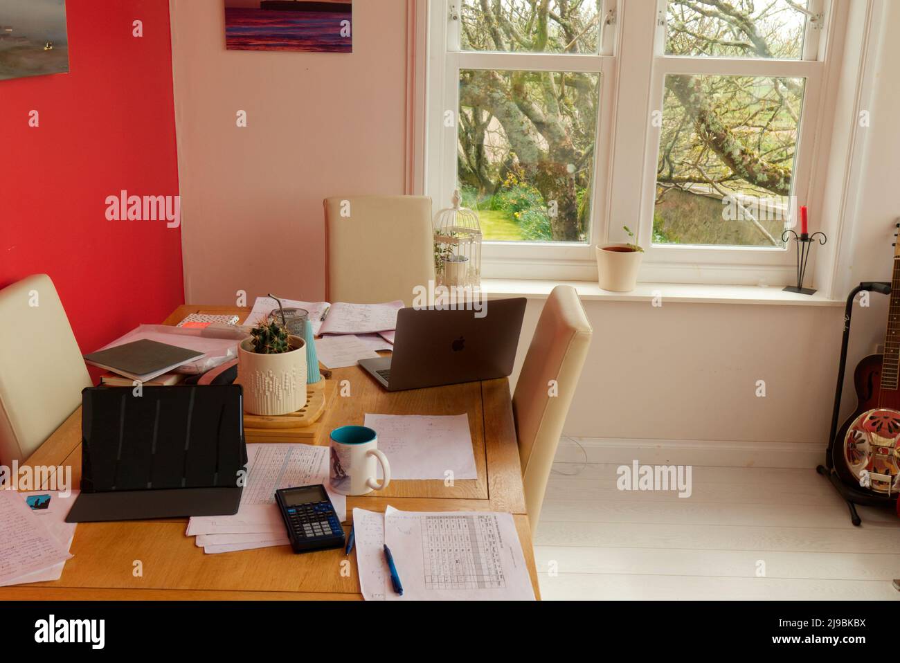 Home office environment Stock Photo