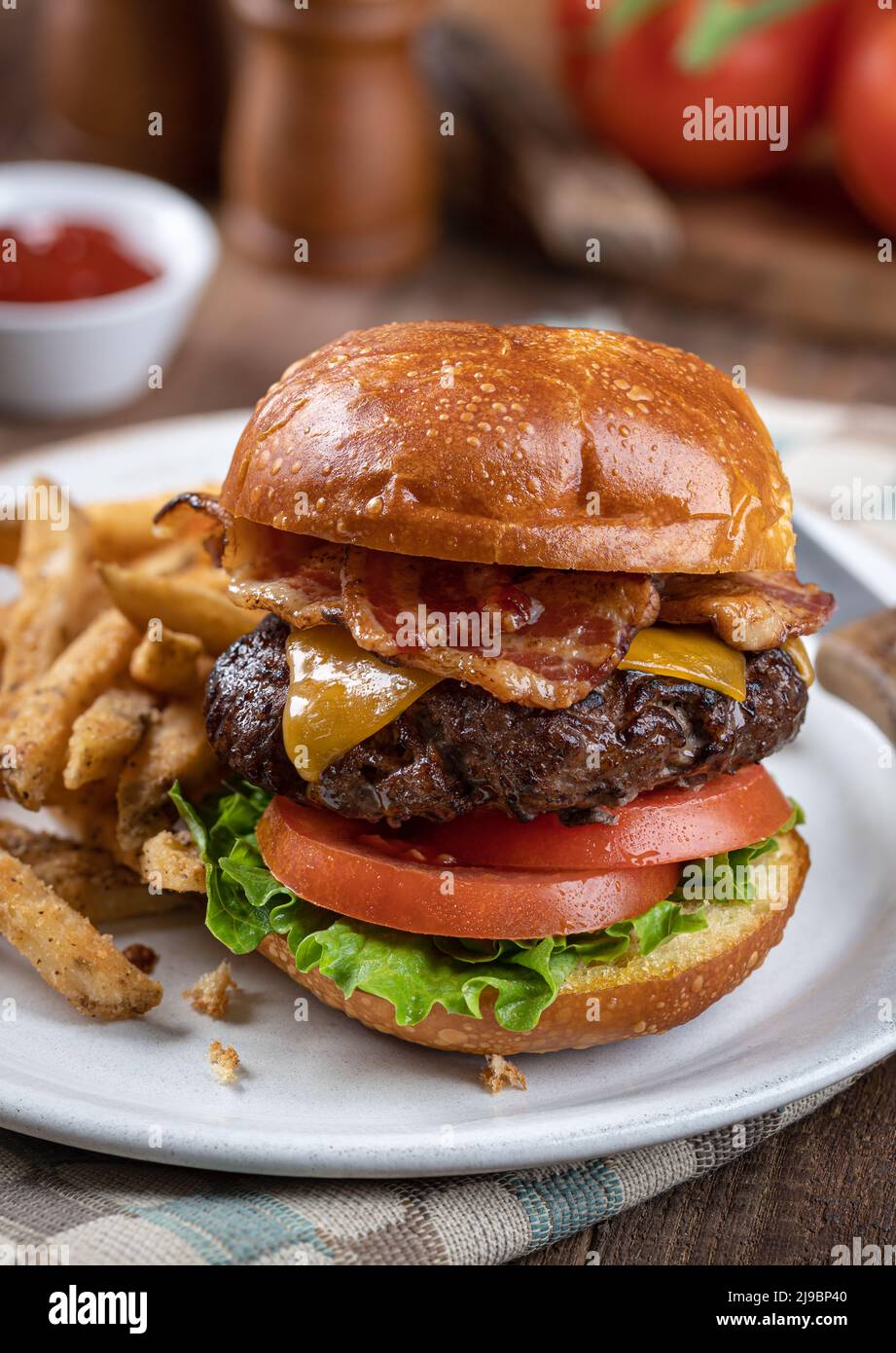 Toasted cheese roll with tomato ketchup hires stock photography and