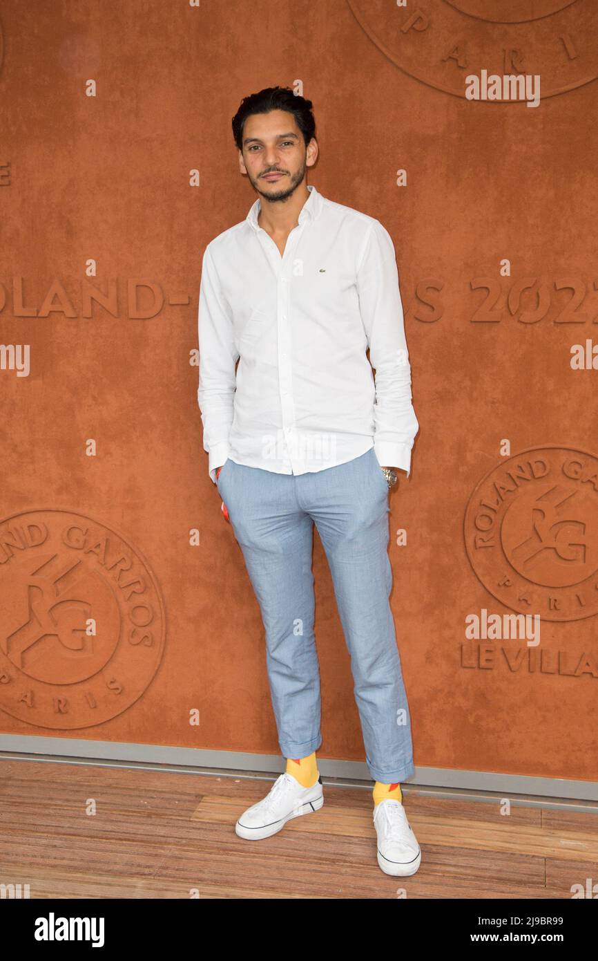 Amir El Kacem at Village during Roland Garros 2022 on May 22, 2022 in Paris, France. Photo by Nasser Berzane/ABACAPRESS.COM Stock Photo