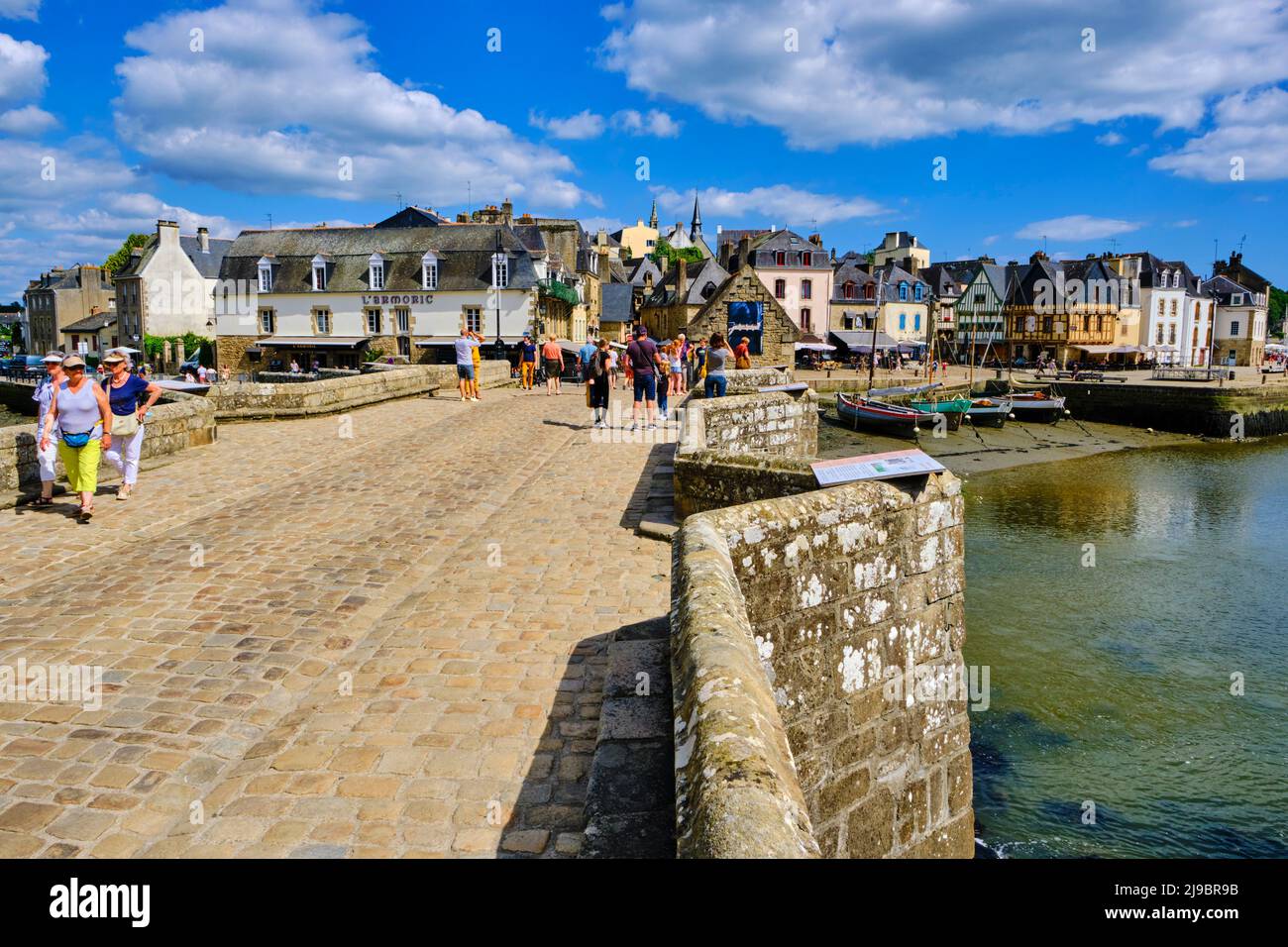 France, Morbihan (56), Gulf of Morbihan, Auray, Saint Goustan port, the