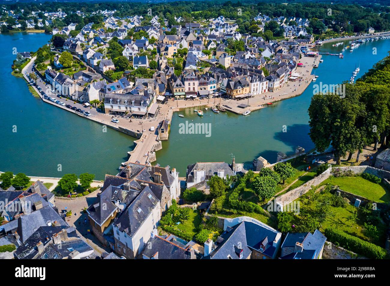France, Morbihan (56), Gulf of Morbihan, Auray, Saint Goustan port Stock  Photo - Alamy