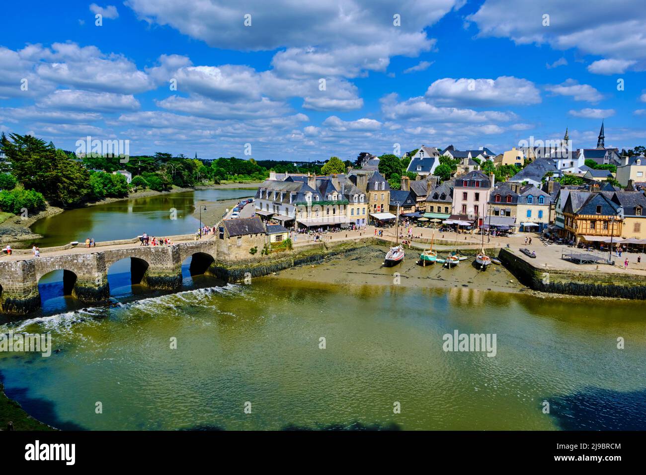 France, Morbihan (56), Gulf of Morbihan, Auray, Saint Goustan port
