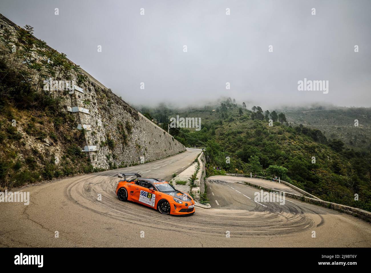 Fassio Rd 23 FASSIO Bertrand, EUSTAQUIO Philippe, Alpine A110, action during the ...