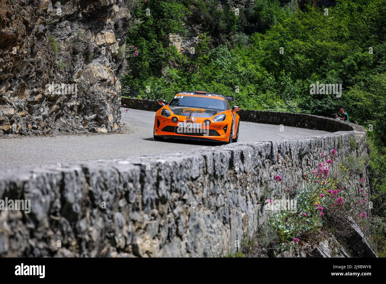 Fassio Rd 23 FASSIO Bertrand, EUSTAQUIO Philippe, Alpine A110, action during the ...