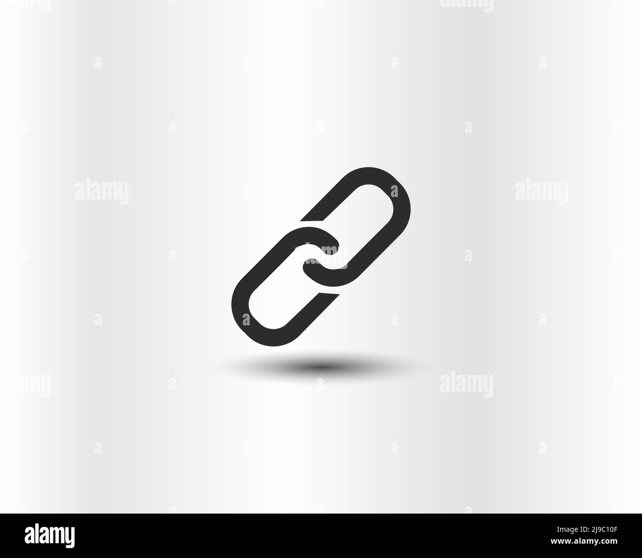 Chain, link icon. Vector illustration. Stock Vector