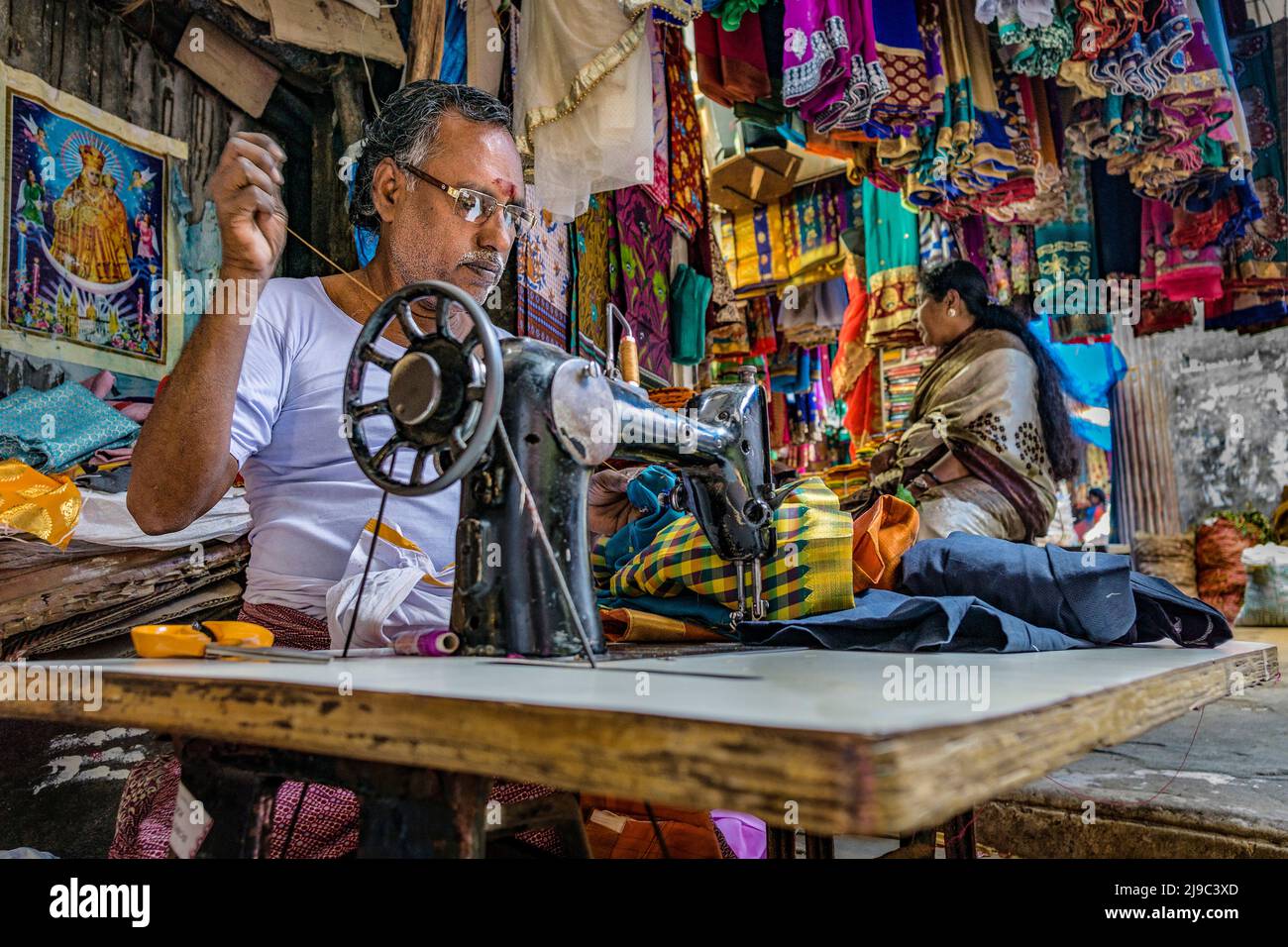 Indian tailoring hires stock photography and images Alamy