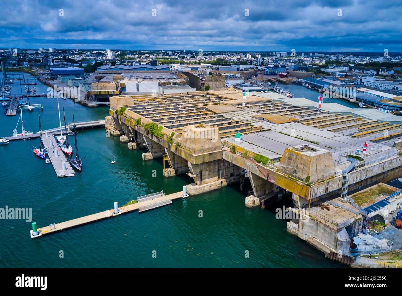 France, Morbihan, the harbor of Lorient, Lorient, Lorient La Base