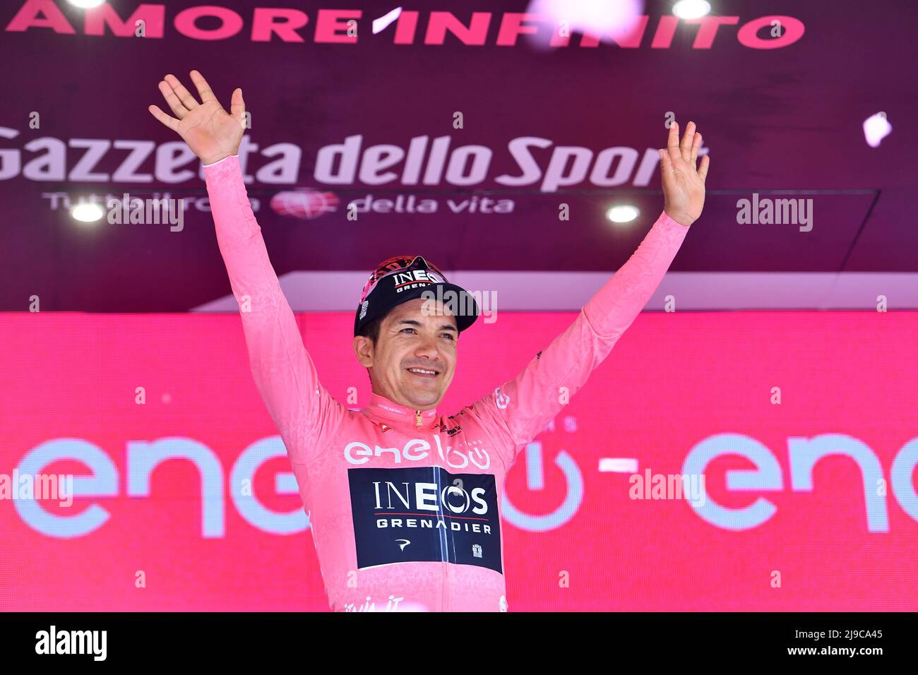 Cycling - Giro d'Italia - Stage 15 - Rivarolo Canavese to Cogne, Italy -  May 22, 2022 INEOS Grenadiers'
