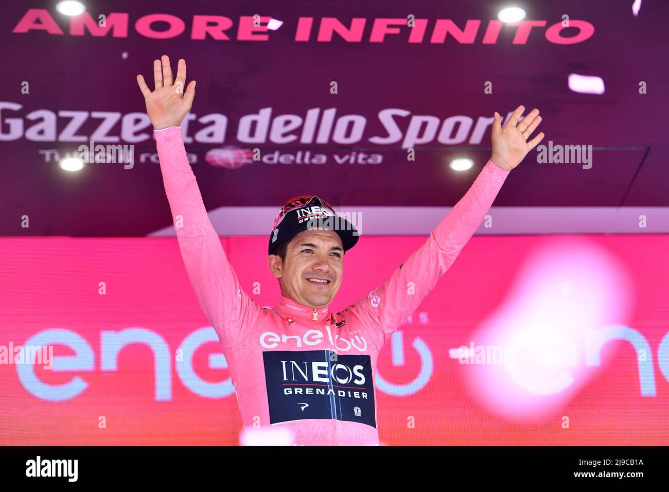 Cycling - Giro d'Italia - Stage 15 - Rivarolo Canavese to Cogne, Italy -  May 22, 2022 INEOS Grenadiers'