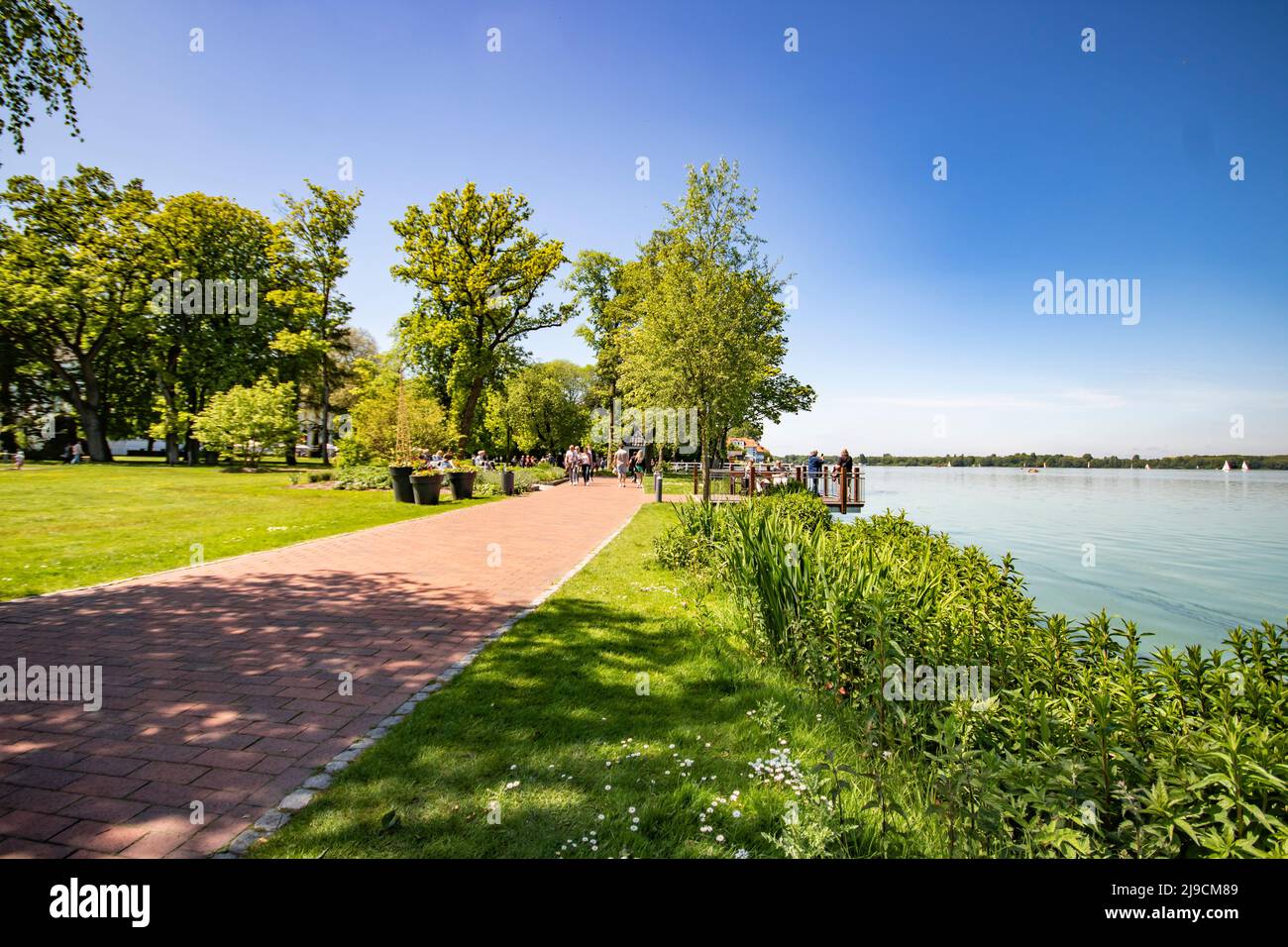 A beautiful summer day in Park der Garten, in Bad Zwischenahn, Germany