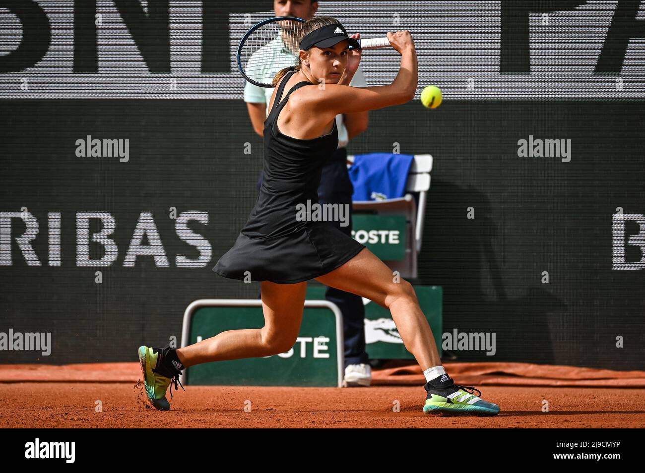Clara BUREL of France during the Day one of Roland-Garros 2022, French