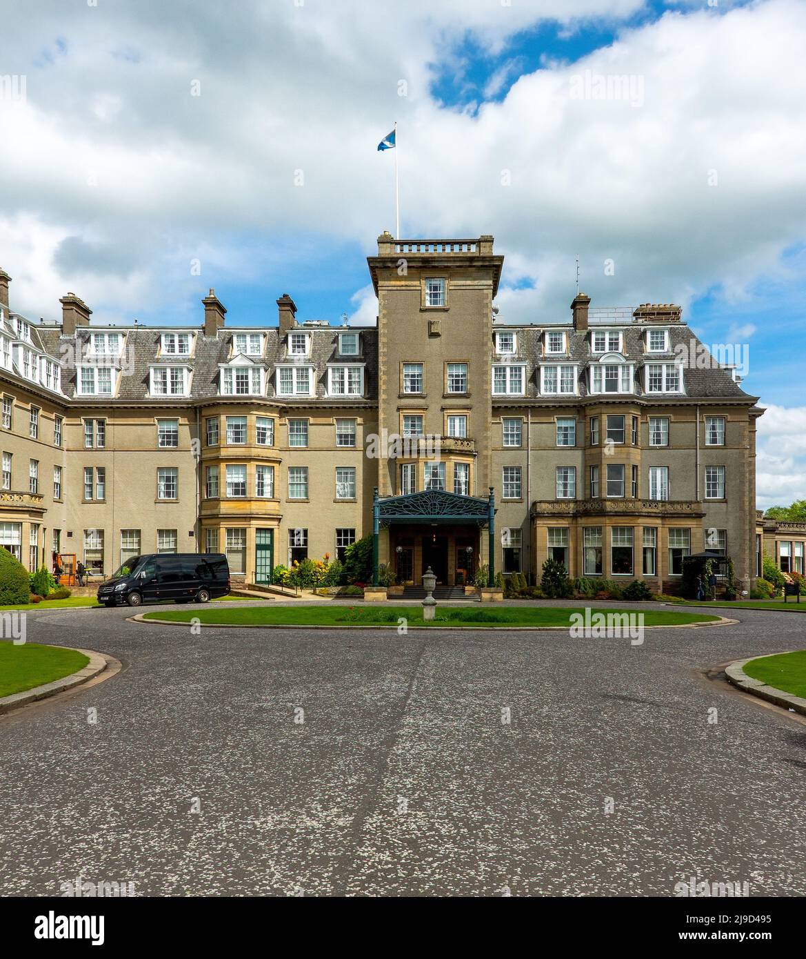 Luxury Gleneagles Hotel in Perthshire, Scotland, UK Stock Photo