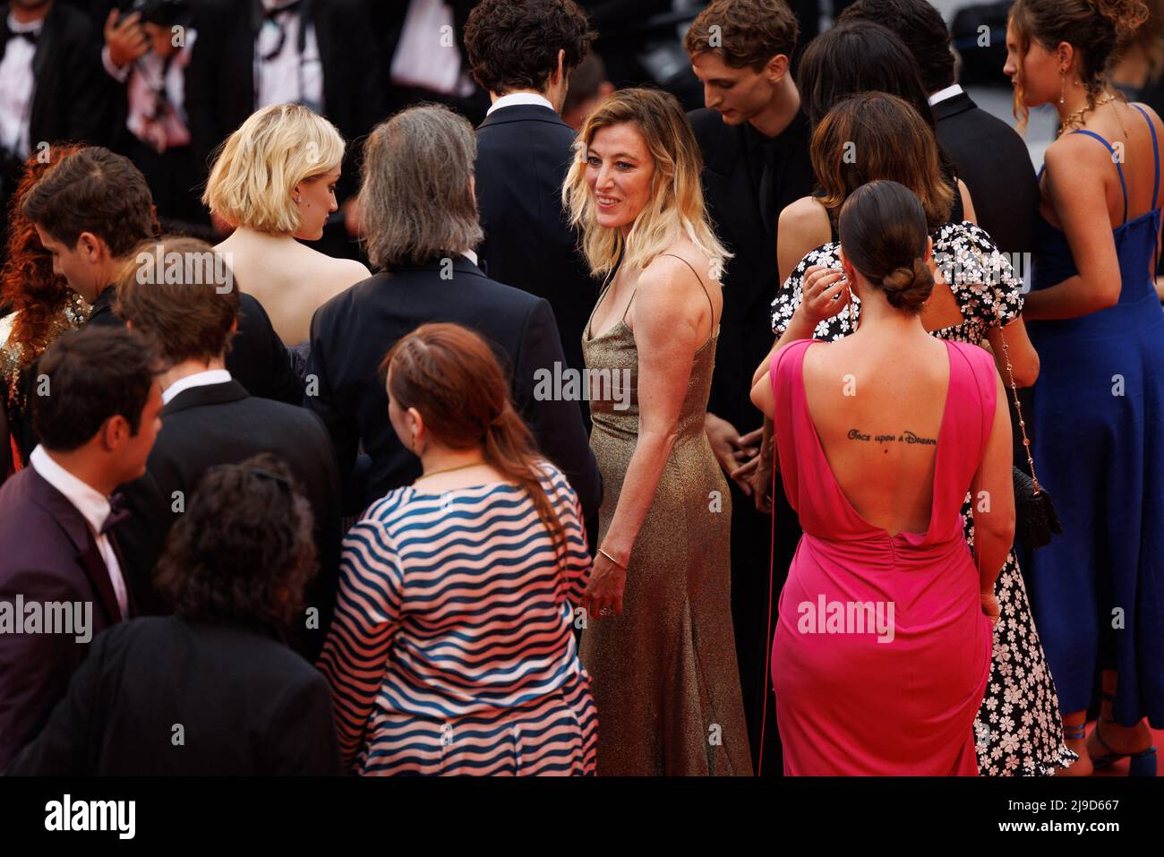 Louis garrel and valeria bruni tedeschi hi-res stock photography