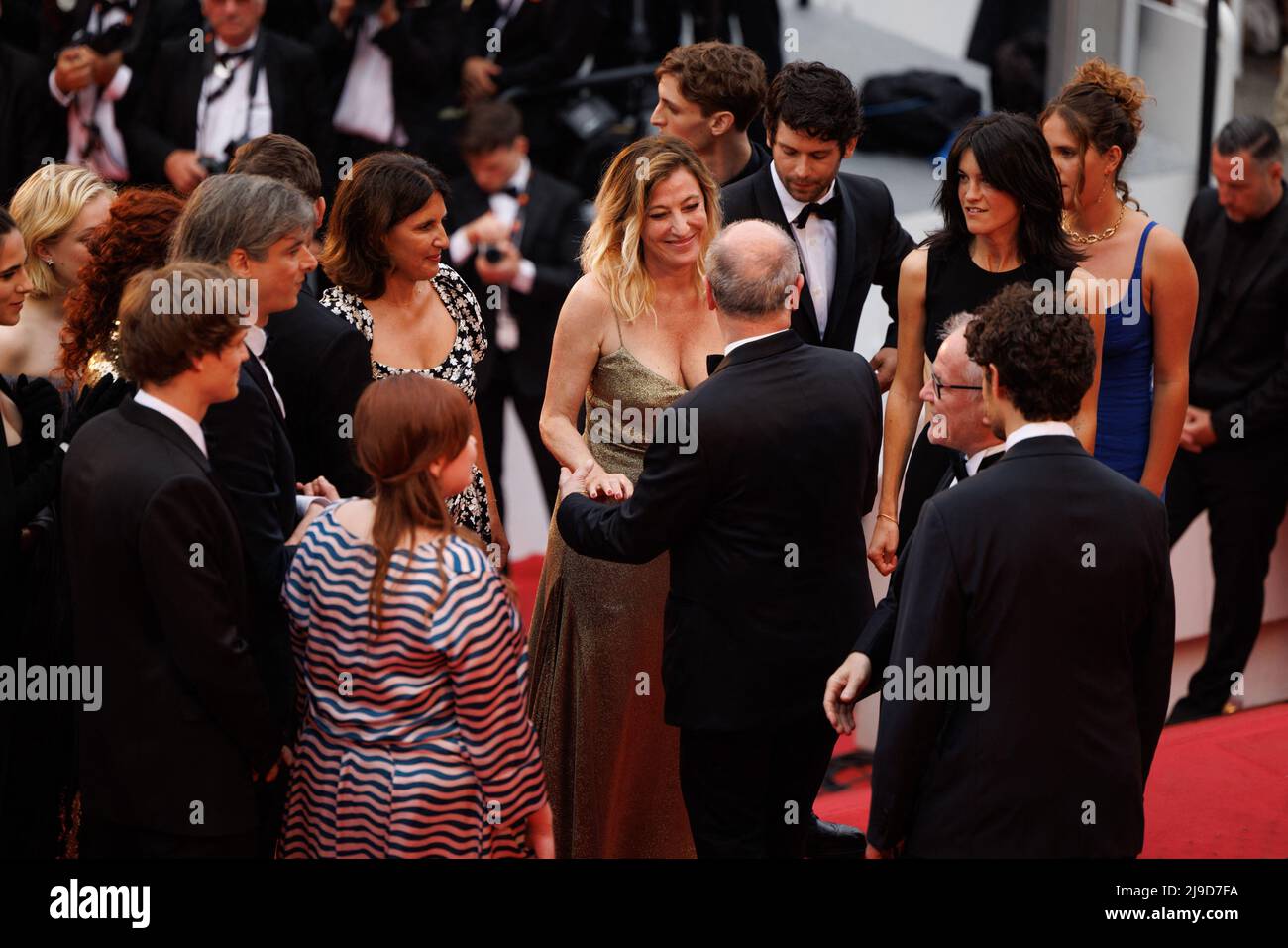 Louis garrel and valeria bruni tedeschi hi-res stock photography