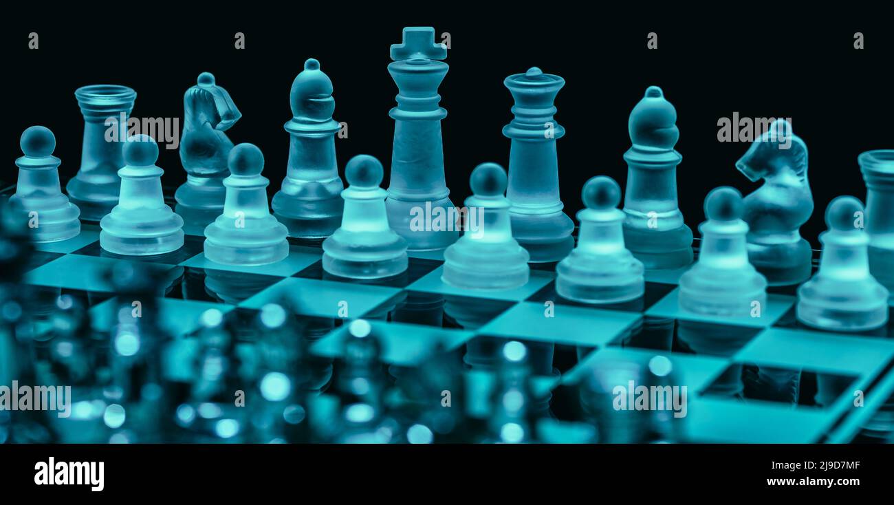 Beautiful Grayscale Closeup Shot of Clear Glass Chess Pieces-perfect for Mobile  Wallpapers Stock Image - Image of macro, background: 192740149