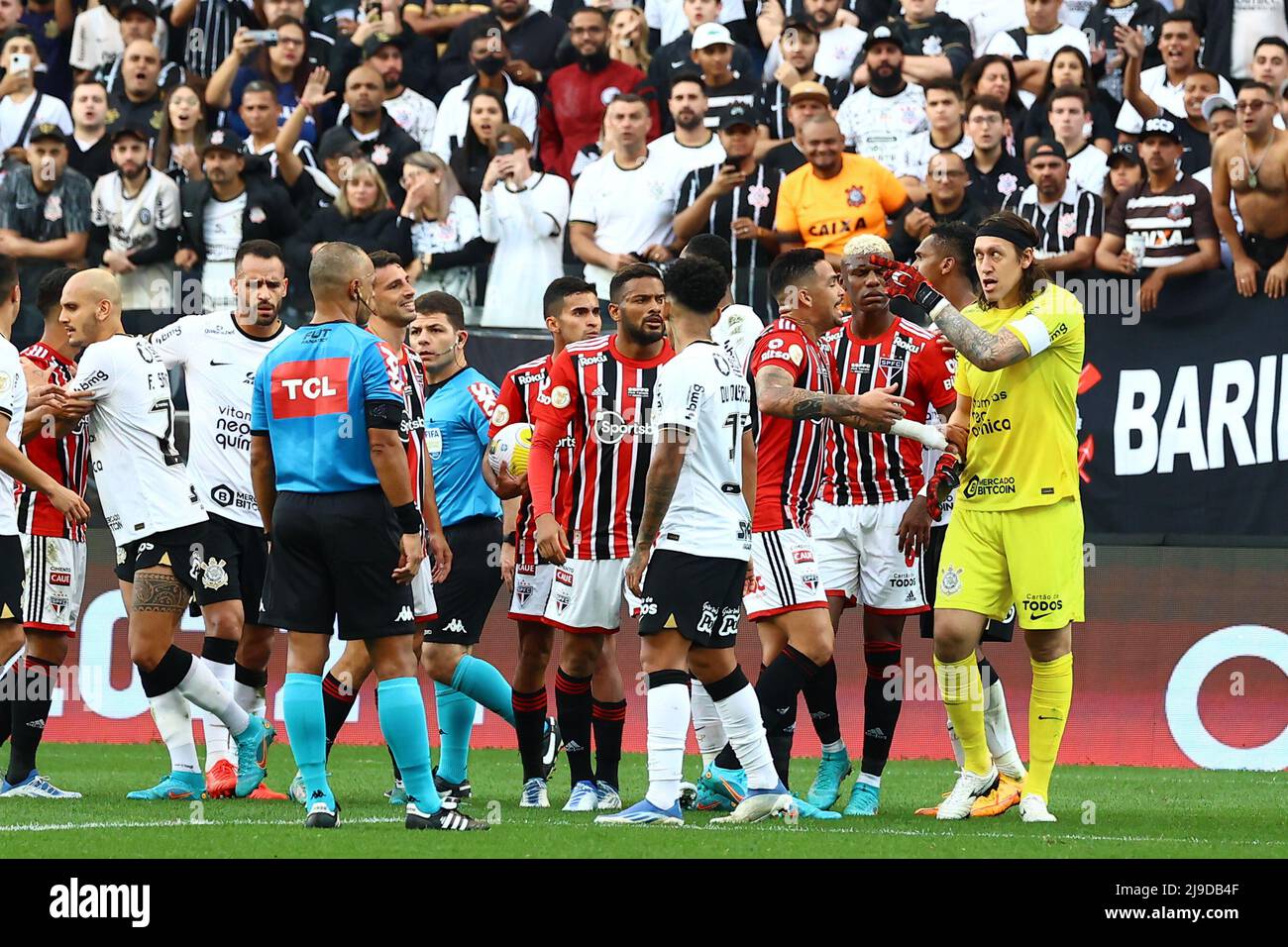 Mogi Das Cruzes, Brazil. 24th Aug, 2022. Yngrid da Ferroviaria during a  match between Corinthians x Ferroviaria valid for the 3rd round of the Campeonato  Paulista Feminino 2022 held at Estádio Nogueirão