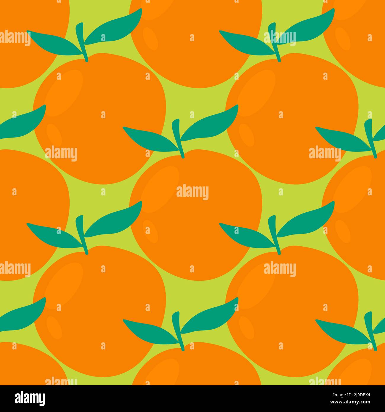 Summer fruit seamless oranges pattern for fabrics and textiles and ...