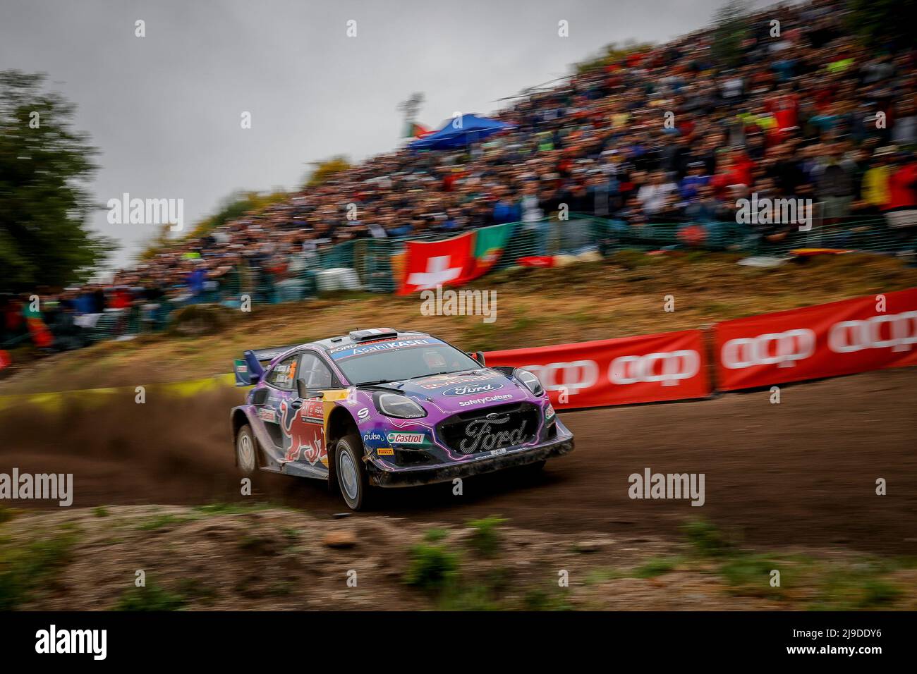 16 FOURMAUX Adrien (fra), CORIA Alexandre (fra), M-Sport Ford World Rally  Team, Ford Puma Rally 1, action during the Rally de Portugal 2022, 4th  round of the 2022 WRC World Rally Car