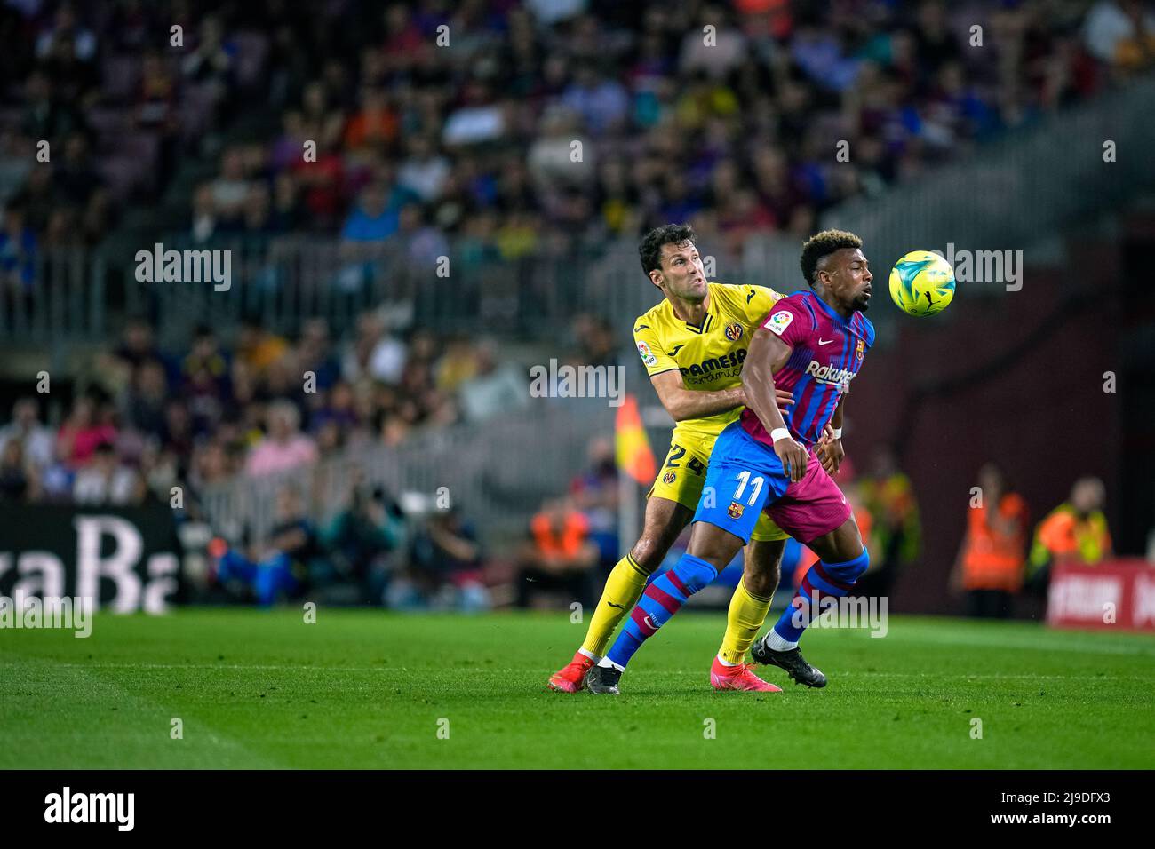 Barcelona, Spain, 22, May, 2022.  Spanish La Liga: FC Barcelona v Villareal CF.  Credit: JG/Alamy Live News Stock Photo