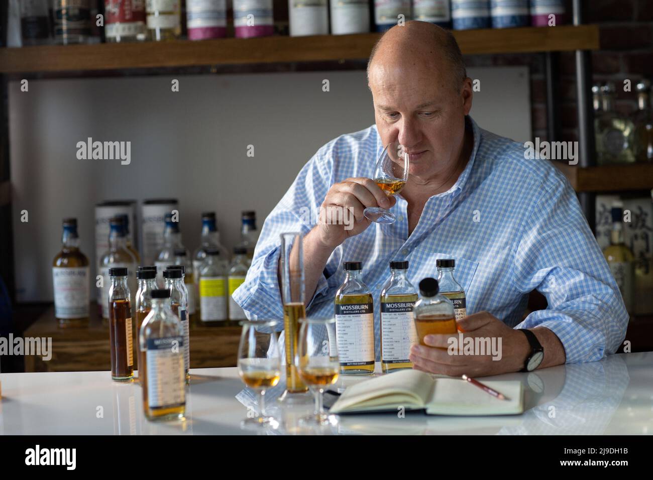Whiskymaker, Neil Macleod Mathieson, Stock Photo