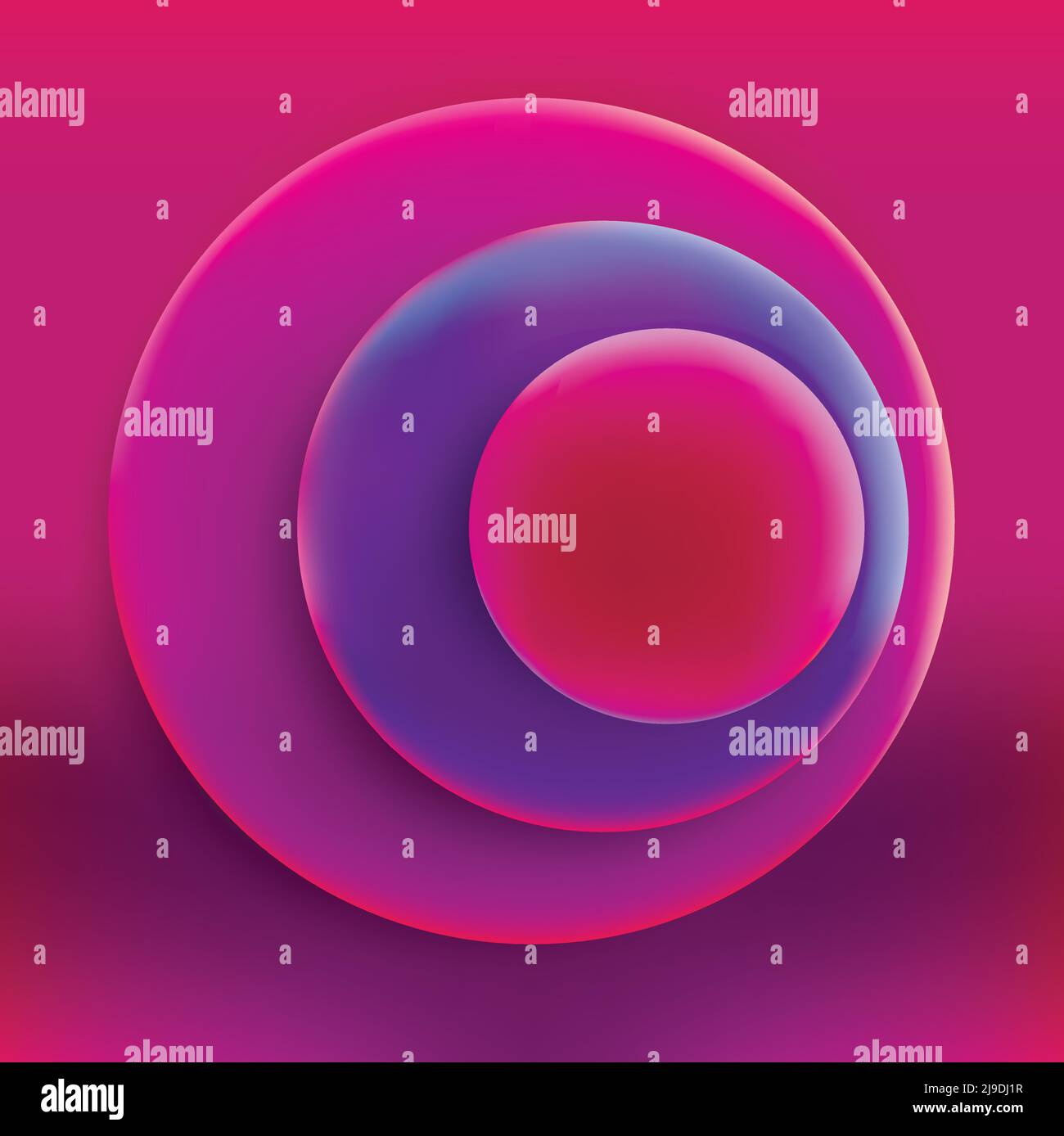 Abstract vector background, screen wallpaper. Purple pink blue circle Stock Vector